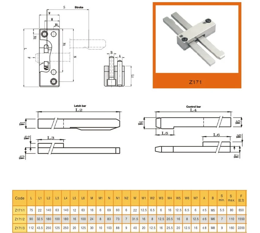 Latch Locks Series Mould Zz171