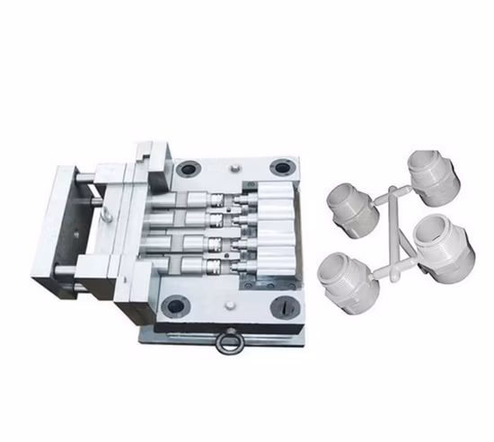 Moulage par injection personnalisé OEM, raccord de tuyau en plastique professionnel, coude d'injection, moule de vanne en T